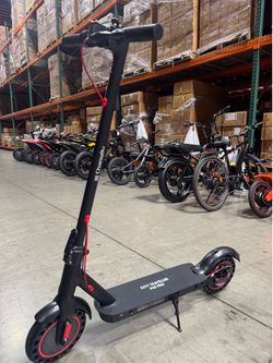 10-inch electric scooter with shock absorption