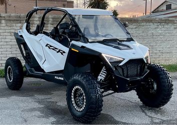 2022 Polaris RZR Pro XP4 Sport turbo 1900 miles 155 hours 4x4 Front windshield Roof Side mirrors Rear view mirror Like new Boss Racing Tires Boss raci