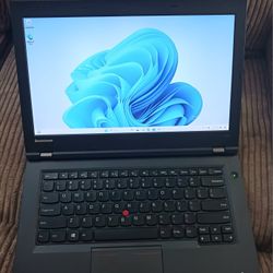 Lenovo Thinkpad 14 Inches Ultra High Grade Laptop Intel Core i5  8 GB RAM 120 GB SSD DVDRW Wi-Fi & Bluetooth Wireless Windows 11 Professional 