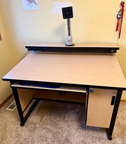 Heavy duty desk/draw table