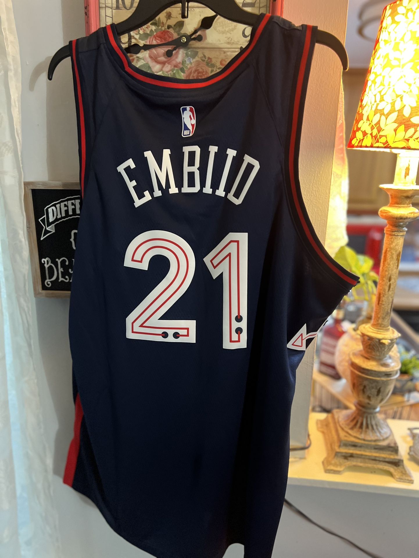 Philadelphia Sixers City Edition Jersey Sz XL/ 52 Brand New With Tags