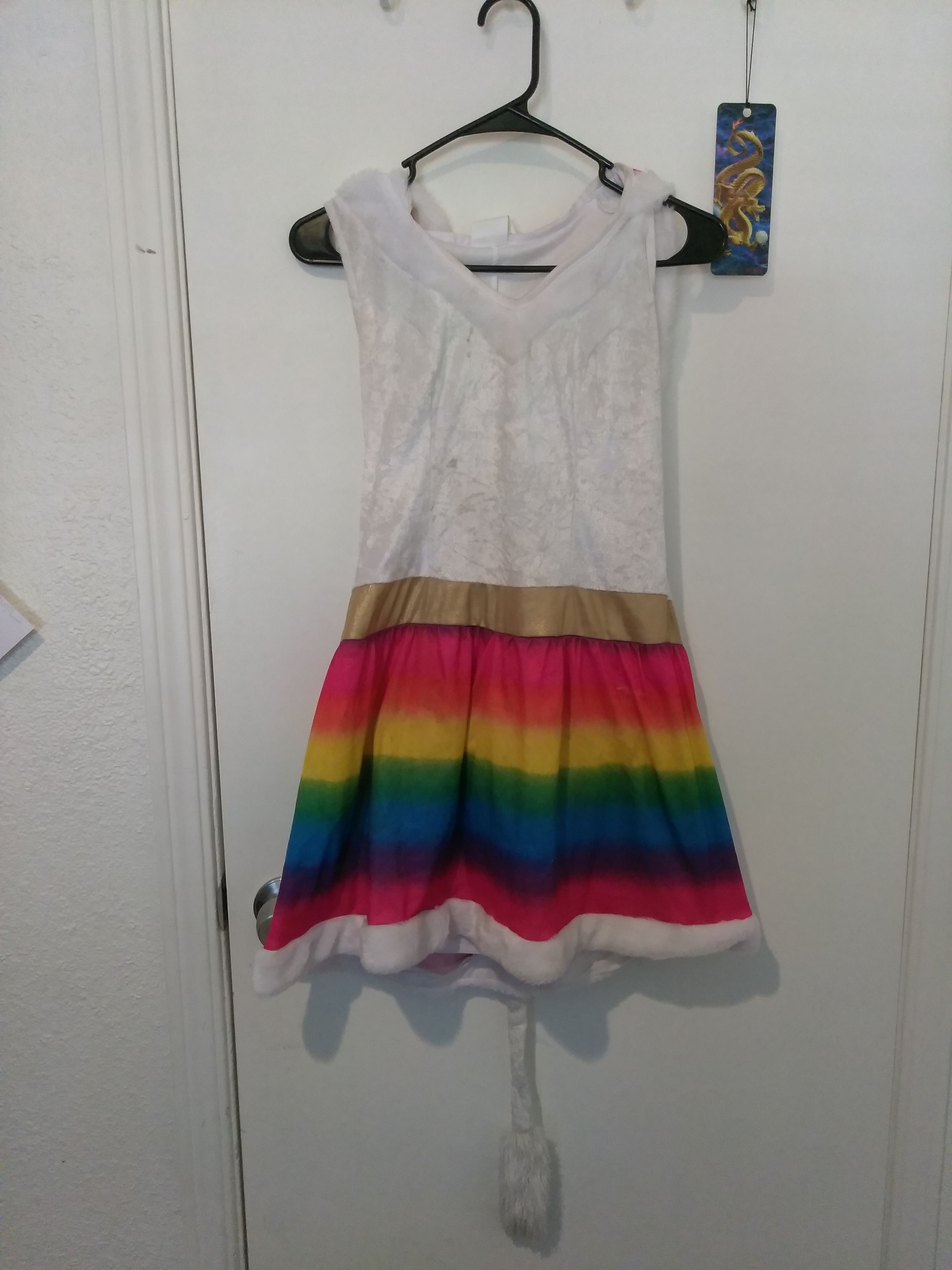 Rainbow Unicorn Dress/Halloween Costume