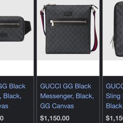 Men Gucci Gross body 