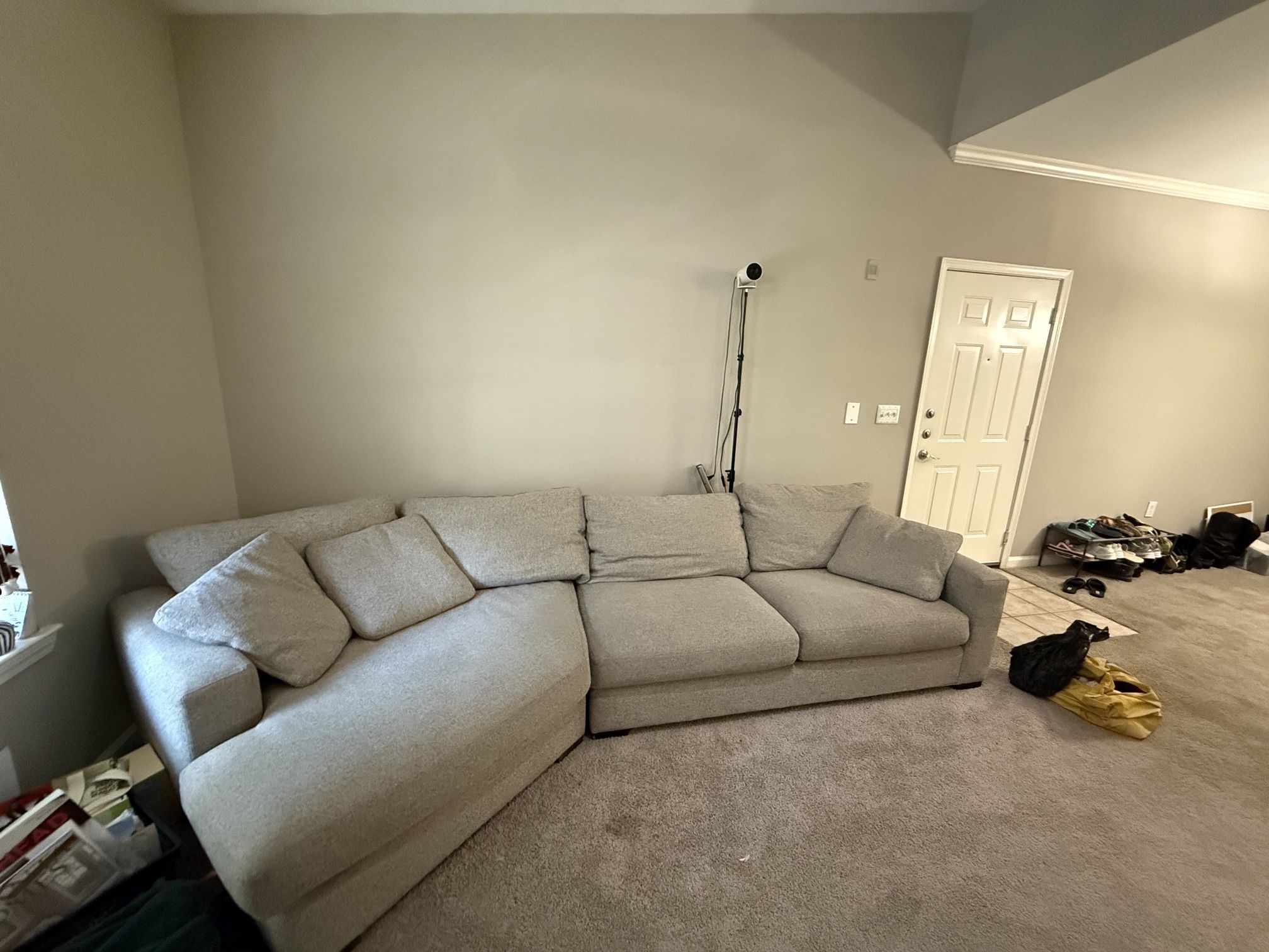 Room & Board Metro Sofa with Left-Angled Chaise