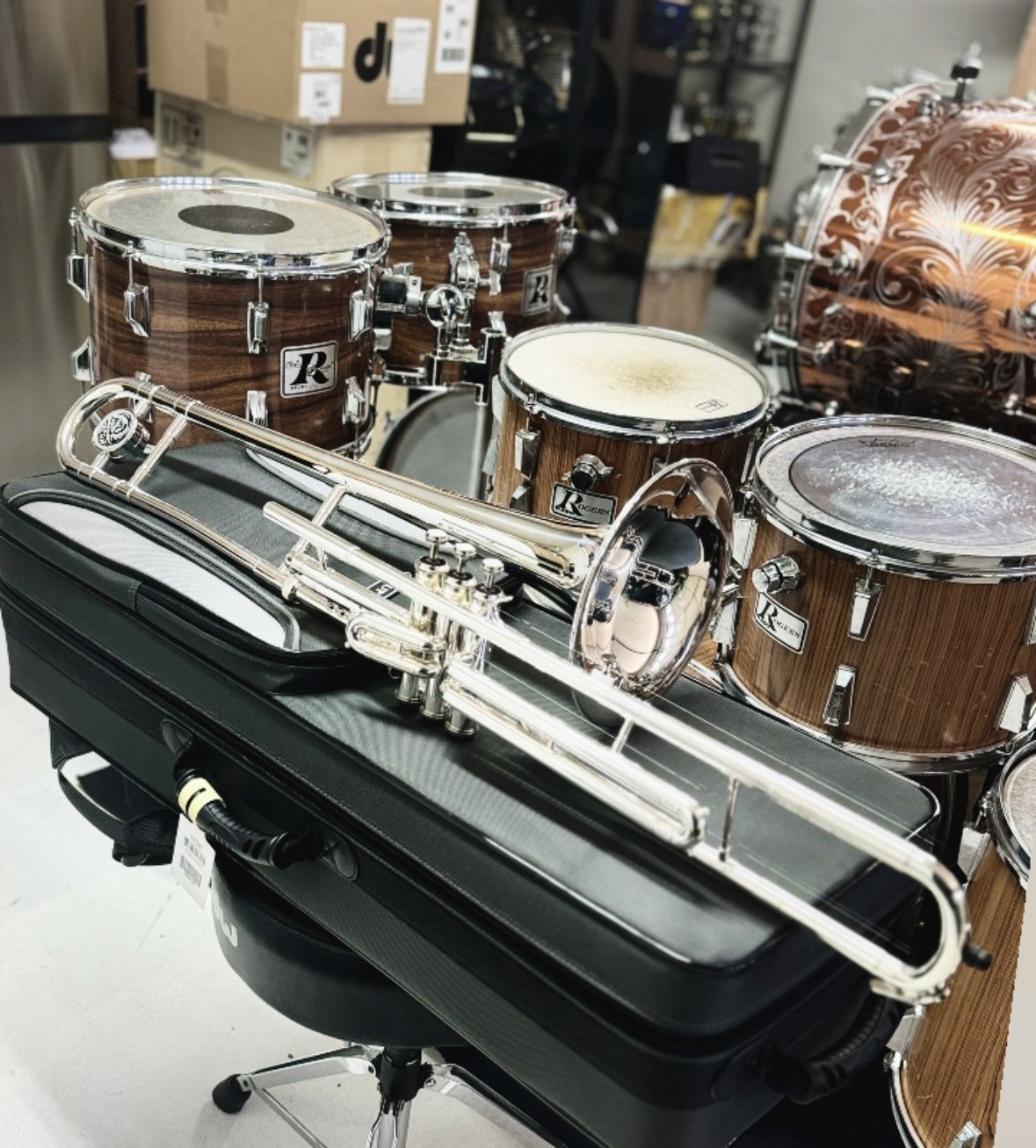 Jupiter Valve Trombone Silver