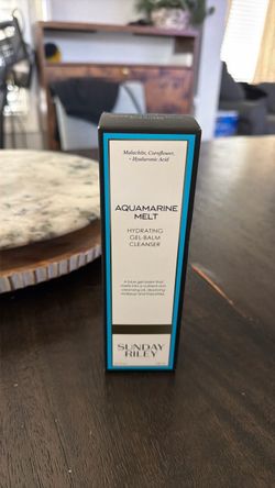 Sunday Riley Aquamarine Melt Hydrating Gel-Balm Cleanser