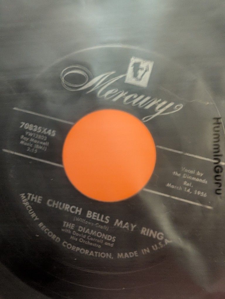 Small Library Of Vintage 45rpm Records