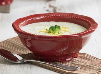 new in box princess house pavilion™ berry soup bowl