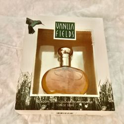 NiB…Rare Version Discontinued…VANILLA FIELDS COLOGNE SPRAY  By COTY (1.7 FL Oz.  50ML)