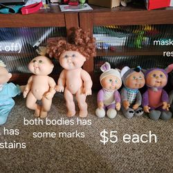 Cabbage Patch Kids CPK Dolls