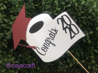Graduation cake topper
