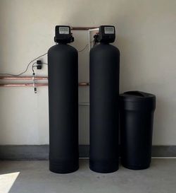 High Quality Stainless Steel Dual Tank Large 10 Stage Salt Softening Water Filtration System with RO Alkaline Filter