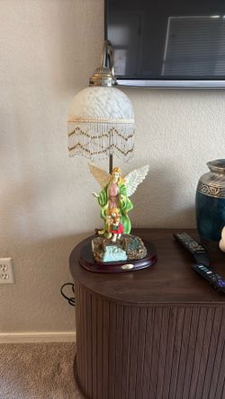 Vintage Angel Lamp