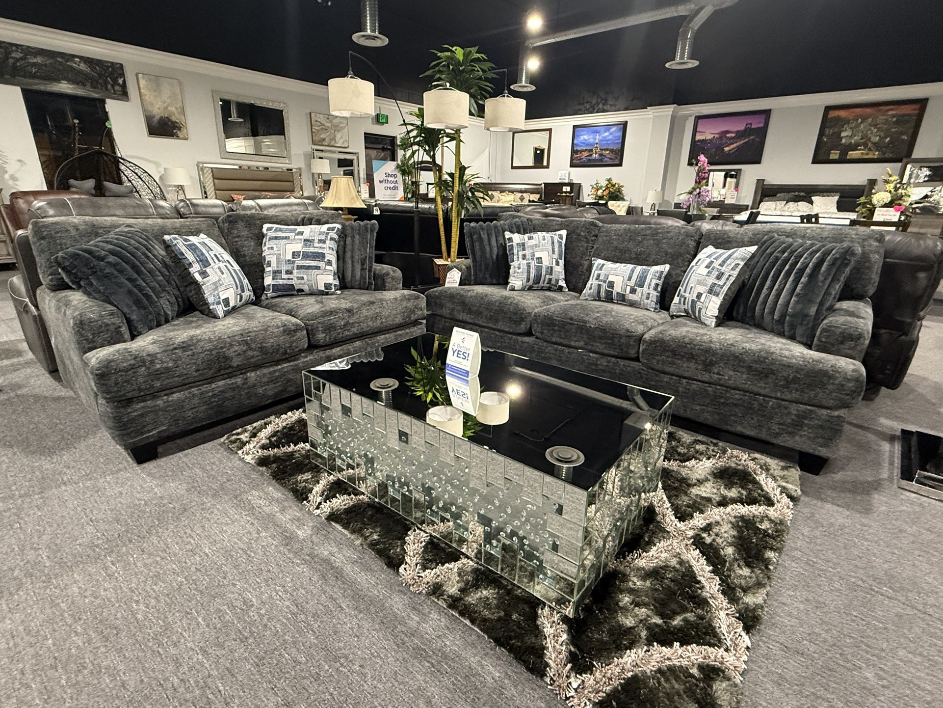 2 Pc Sofa And Loveseat