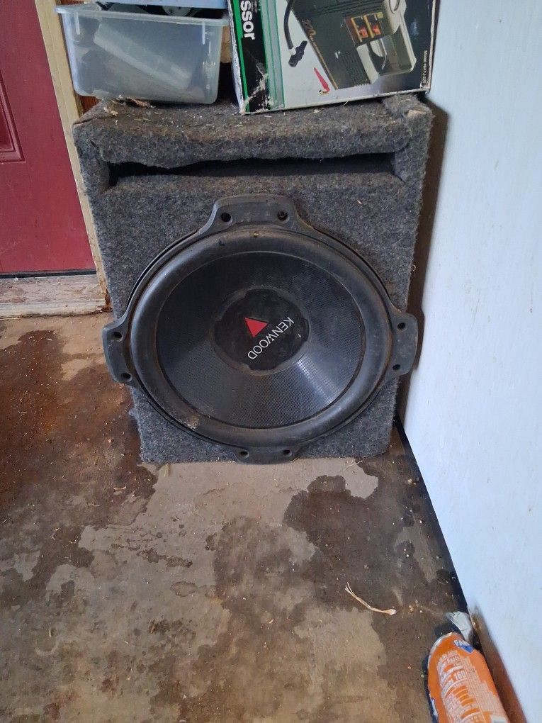 12" Kenwood Subwoofer