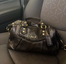 Black Coach Bag