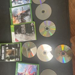 Xbox  One Games And One Xbox 360 Game Total Of 5