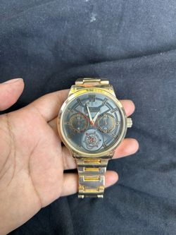 Montres Carlo Stainless Steel Watch