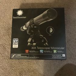Smithsonian 30x Telescope 