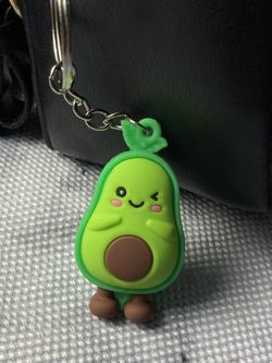 Avocado keychain
