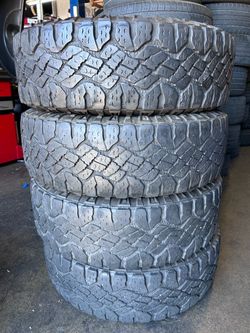 Vendo 4 llantas usadas 265/70R17 Marca GOODYEAR