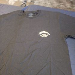 VANS (L) BLACK T- SHIRT