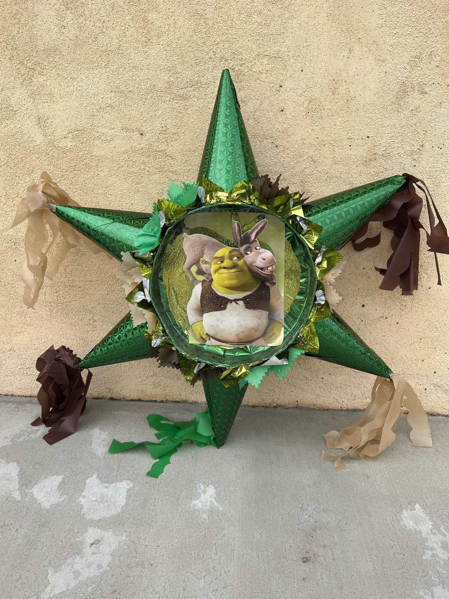 Shrek Custom 3D Star Pinata 