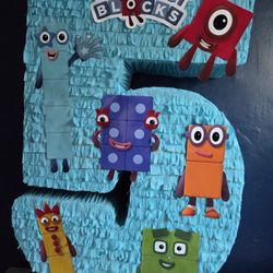Number BLOCKS PINATA