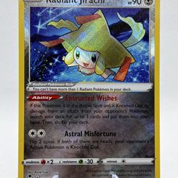 radiant jirachi pokemon card 045/068 Holo Nintendo 2022 MINT Japanese The item available is listed in the Title Radiant Jirachi