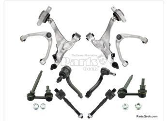 NEW 10-Pc TRQ Front Suspension Kit - Infiniti G37 / 370Z (RWD)