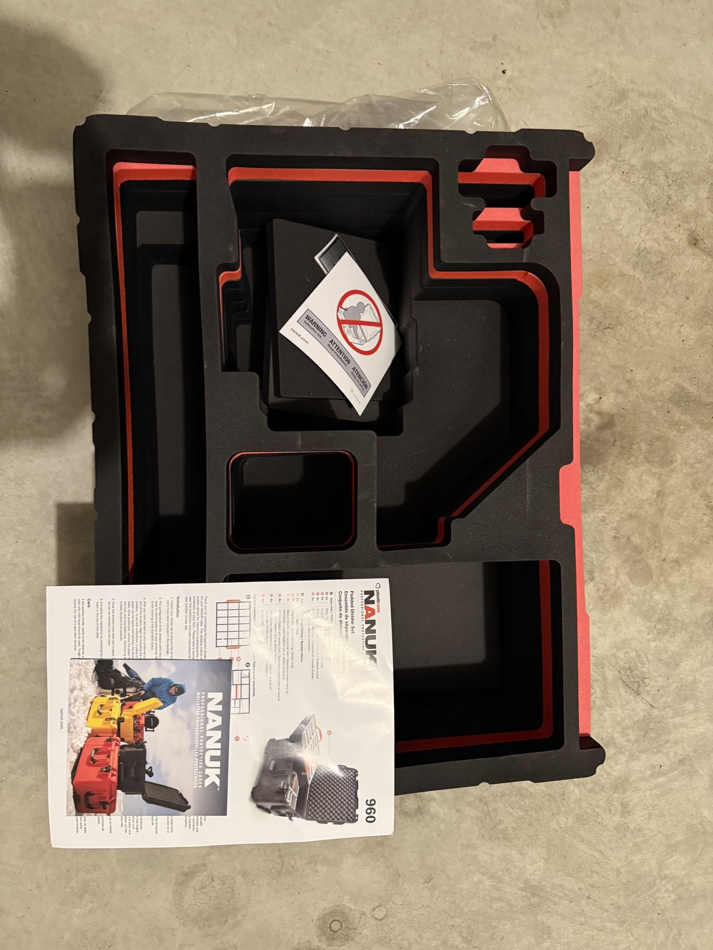 NANUK 960 Sony Burano Insert