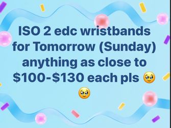 ISO 2 EDC SUNDAY BRACELETS