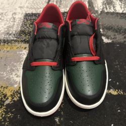 Air Jordan 1 Low OG “Black/Gorge green”