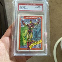 Iron Man Rookie Gem Mint 10