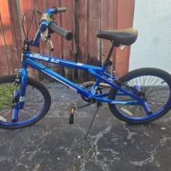 Blue Chrome boys 20" Bike 