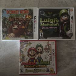 Nintendo 3DS Game Lot