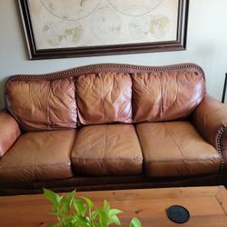 Ashley Leather Couch