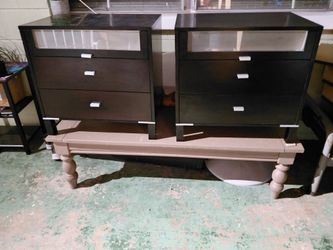Dresser and 2 night stands