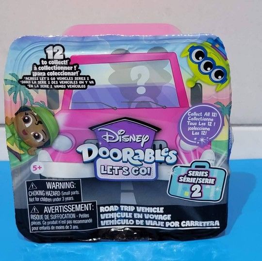 Disney Doorables NEW Let's Go Vehicles Series 2 Mystery Packs $6 each (eight available)