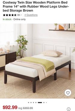 Bed twin
