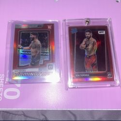 Ilia Topuria Rookie Cards Numbered /99 /199 UFC 