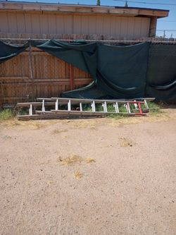 Two extension ladders 200 or better offer