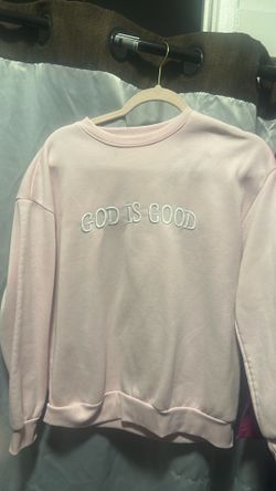 God Is Good oversized sweater
