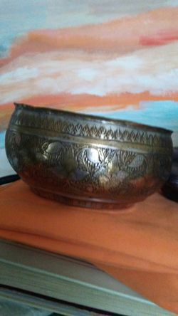 Copper bowl
