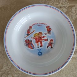 (2) Vintage 1984 Winter Olympics Corelle Bowls