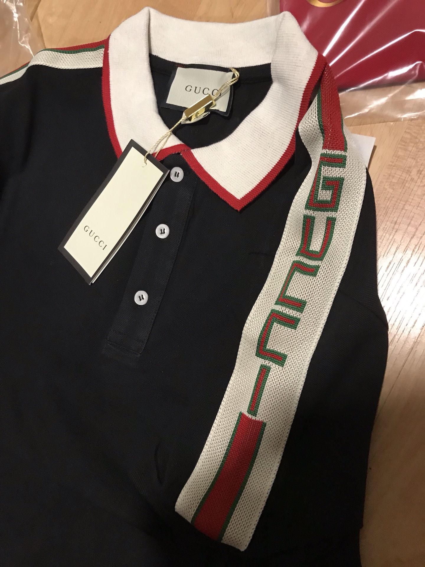 Brand new Gucci polo piquet T-shirt