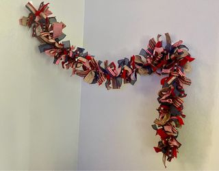 USA Patriotic Decoration Fourth of July Garland Banner