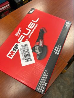Milwaukee new 6” grinder fuel 18M