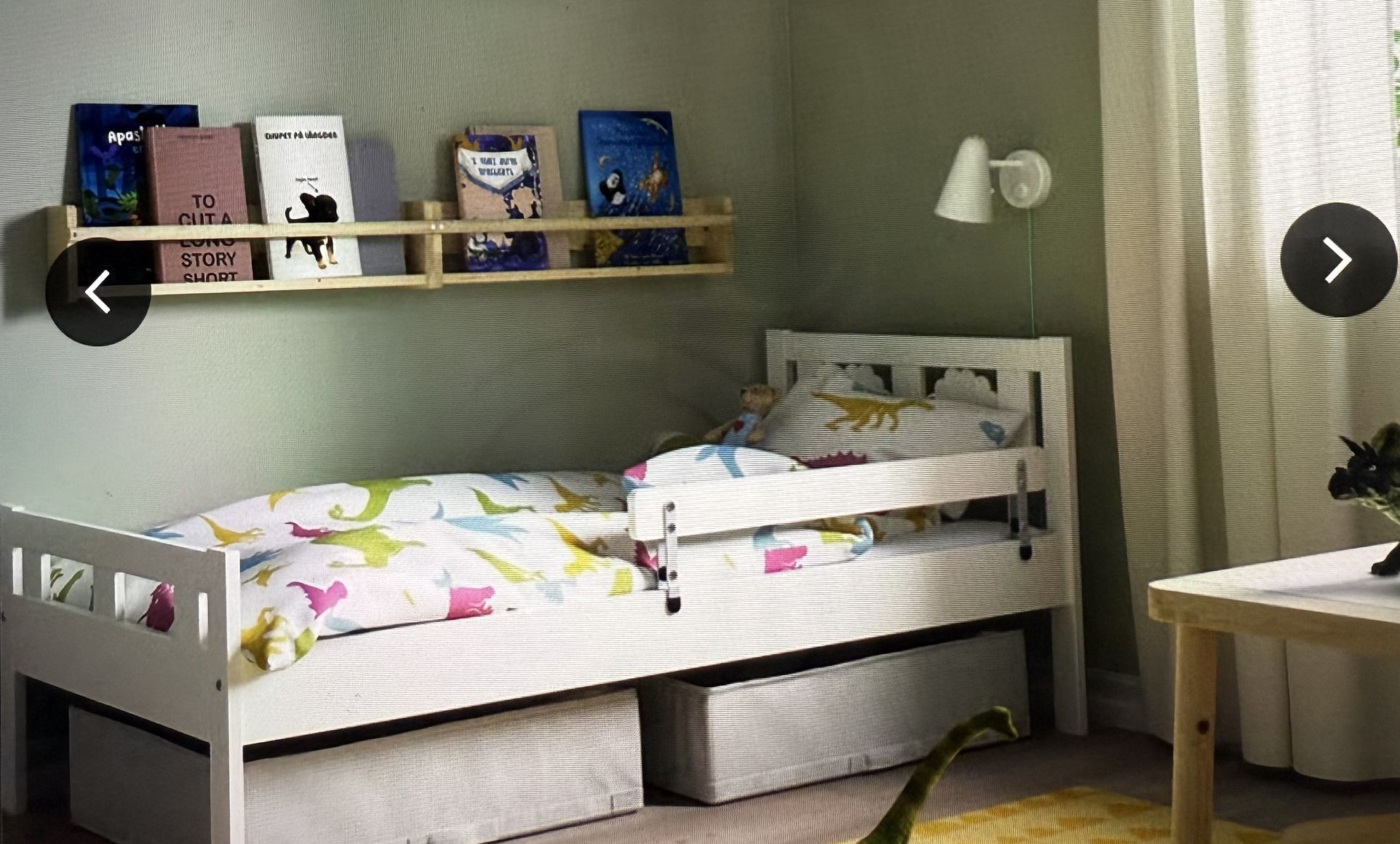Youth/Toddler IKEA Bed + Mattress