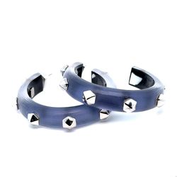 Alexis Bittar Studded Hoops Earrings